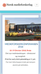 Mobile Screenshot of medieforskerlaget.no
